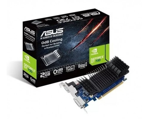 Видеокарта 2048Mb PCI-E Asus GeForce GT730 GT730-SL-2GD5-BRK 64bit GDDR5 1xD-Sub 1xDVI 1xHDMI RTL