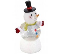 Сувенир - светящаяся игрушка Снеговик-Светофор Orient NY6011 USB