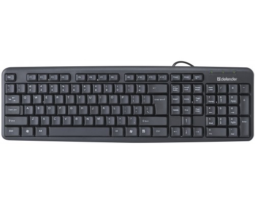 Клавиатура Defender Element HB-520, PS/2, черная