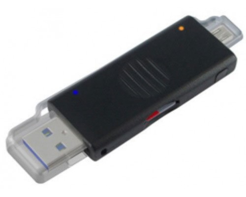 Устройство чтения карт памяти microSD Speed Dragon OTG/USB3.0 внешн., черный