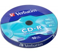 Диск CD-R 700Мб Verbatim 52x (43415) DataLife, Slim (10шт./уп.), 1 диск