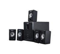 Актив. акуст. система 5.1 Microlab M500/5.1 сабвуфер 25Вт, сателлиты 5x7,5Вт, пульт ДУ, черный