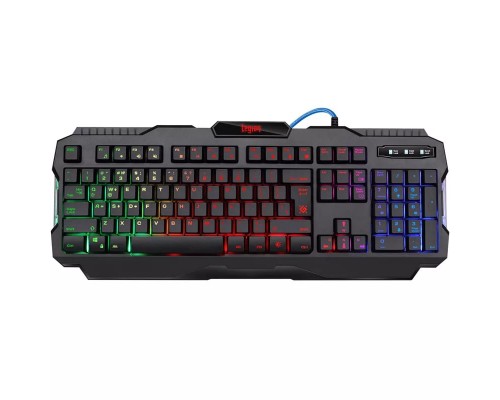 Клавиатура Defender Legion GK-010DL игровая влагозащищенная, RGB подсветка, черный (45010)