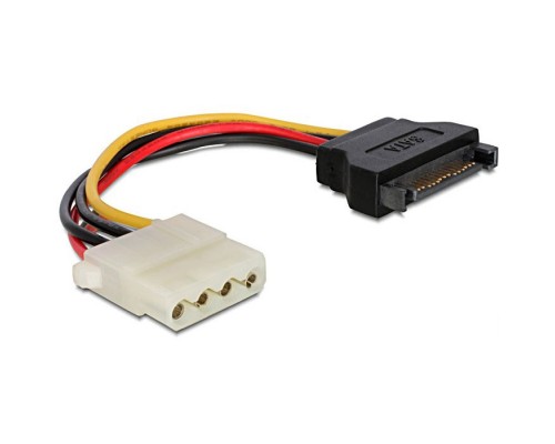 Переходник питания Cablexpert CC-SATA-PS-M SATA HDD 15-pin M --> Molex 4-pin F, 15см