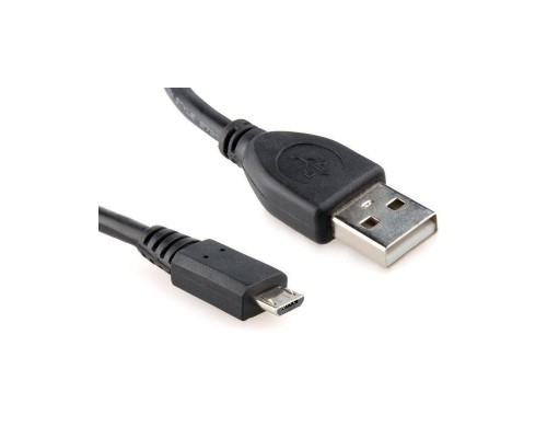 Кабель USB AM-microB 5Pin Gembird CCP-mUSB2-AMBM-1M 1м, черный
