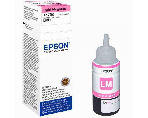 Чернила Epson T6733 C13T67334A (Magenta) для Inkjet Photo L800 70ml (O)