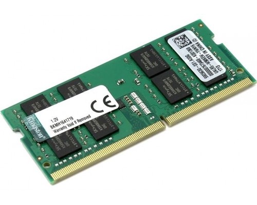 Модуль памяти DDR4 Kingston 16Gb 2666MHz CL19 SO-DIMM 1,2v KVR26S19D8/16 RTL