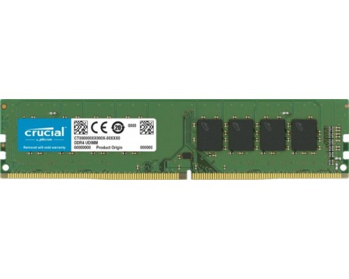 Модуль памяти DDR4 Crucial 8Gb 2666MHz CL19 DIMM 1,2v CB8GU2666 Basics RTL