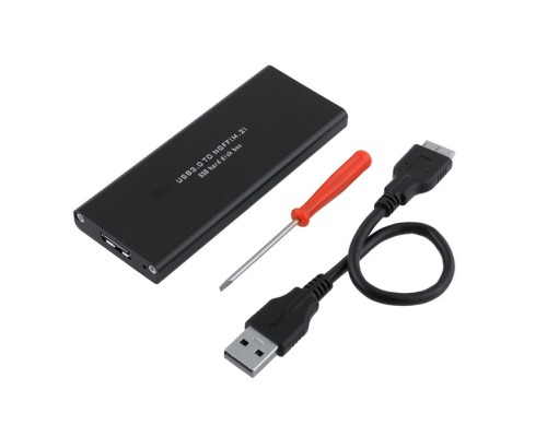 Контейнер для M2 SSD SATA Type 2280 Orient 3502 U3 USB 3.0 to Type-A USB cable 45cm RTL