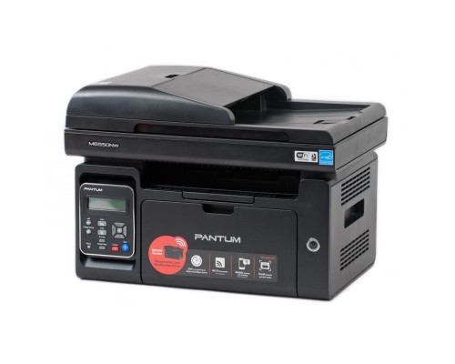 МФУ Pantum M6550NW, лазер.принтер+сканер+копир, A4, LAN, Wi-Fi, USB,  ADF, черный