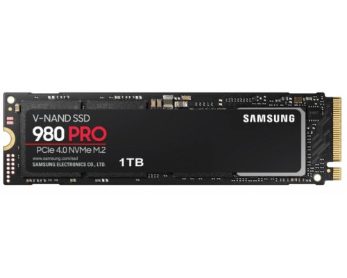 Накопитель SSD M.2 1000Gb PCI-E4.0x4 Samsung 980 PRO MZ-V8P1T0BW NVMe, Write 5000MB/s, Read 7000MB/s (TLC)