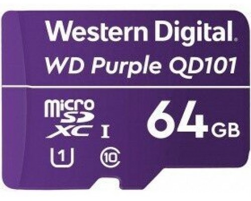 Карта памяти MicroSD 32Gb Western Digital Ultra Endurance WDD032G1P0C Class 10 UHS-I U1