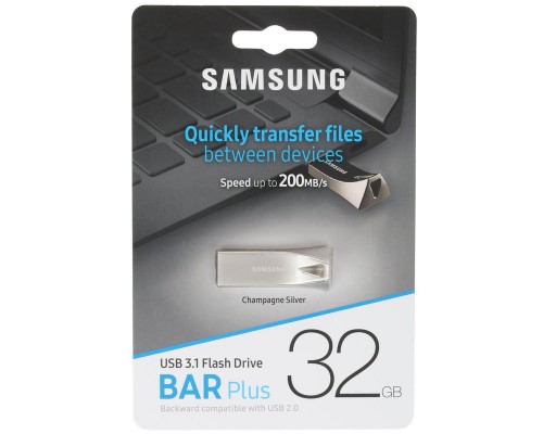 Флеш драйв Samsung 32Gb USB3.1 BAR Plus MUF-32BE3/APC