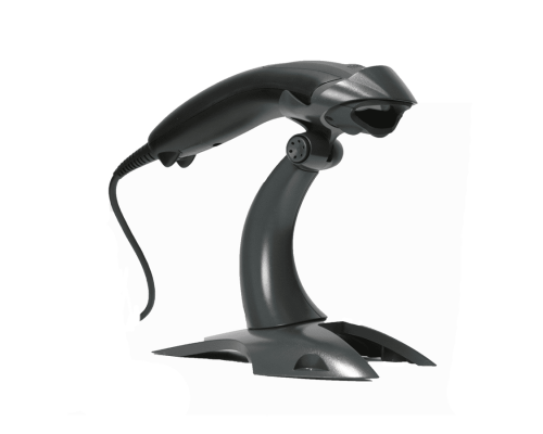Сканер штрих-кодов Honeywell 1400G2D, USB, ручной, 2D, имидж, с подставкой, черный