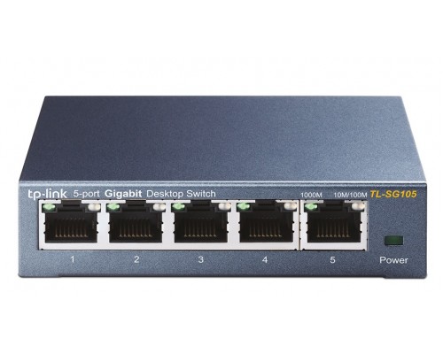 Коммутатор TP-Link TL-SG1005P 5x1Гбит/с (4 порта PoE)