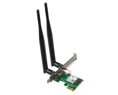 Адаптер Wi-Fi 802.11ac Tenda E12 867Мбит/с, 2,4/5 ГГц, PCIe x1