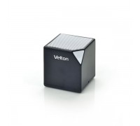 Актив. акуст. система Velton VLT-SP115BTBl , 1х3Вт, беспроводная портативная Bluetooth, MP3, FM, SD, радиус 10м, до 3 часов работы, черный