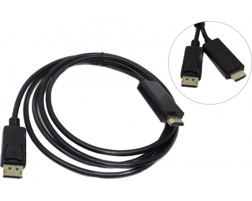 Кабель DisplayPort-HDMI KS-is KS-385-1.8 20M/19M, 1.8м