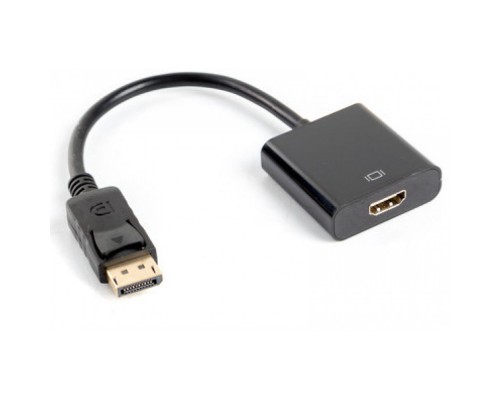 Адаптер DisplayPort - HDMI Cablexpert A-DPM-HDMIF-002 20M/19F, 0.15м
