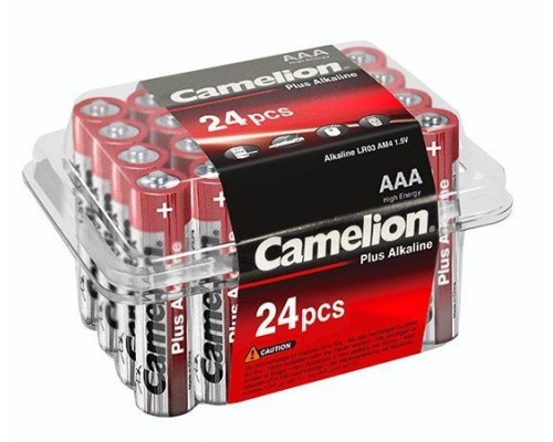Элемент питания  AAA Camelion LR03-PB24 24шт./уп. (1шт)