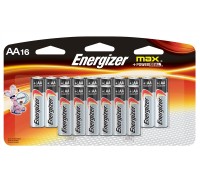 Элемент питания  AA Energizer E91/LR6 BP16 Max (1шт)