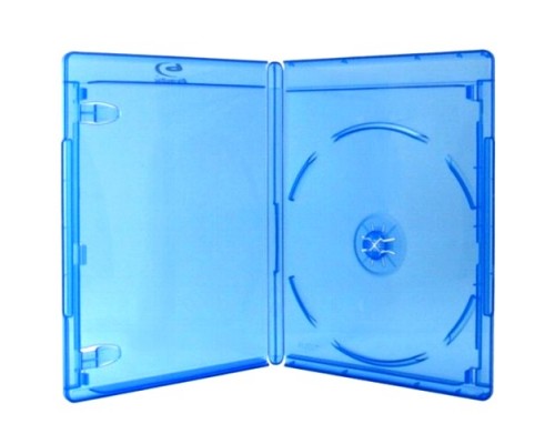 Бокс для  1 Blu-Ray диск, (11мм) синий