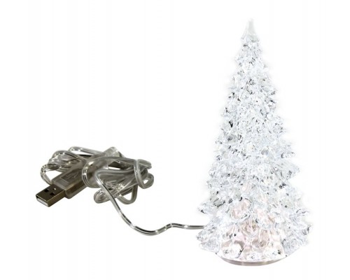 Новогодняя елка светящаяся, Хрустальная елочка, Orient 340 USB