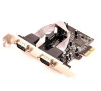 Контроллер PCI-Ex1 Orient XWT-PE2S 2xCOM (2 внешн. 9pin)