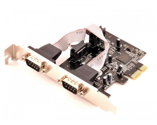 Контроллер PCI-Ex1 Orient XWT-PE2S 2xCOM (2 внешн. 9pin)