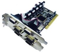 Контроллер PCI STLab I-450 COM (2 внешн. 9pin + 4 внутр. 9pin)