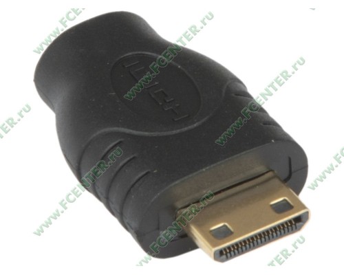 Переходник видео Flextron AHH-micHFminiHM-01-P1 micro-HDMI<-->mini-HDMI(F), зол.разъемы