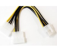 Переходник питания видеокарты Cablexpert CC-PSU-81 2х4pin БП(Molex 8981) --> 8pin PCI-E