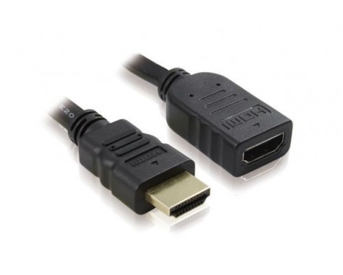 Удлинитель HDMI Cablexpert CC-HDMI4X-6, 19M/19F, позолоченные разъемы, 1.8м