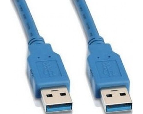 Кабель USB3.0 AM-AM, синий, 1м