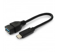 Кабель USB OTG AF USB3.0-Type-C Cablexpert A-OTG-CMAF3-01 0.2м
