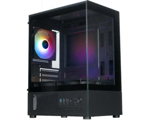 Системный блок Рубин Intel Core i5-14400F 2,50GHz (4,70GHz) 10core HT B760 DDR4-3200 32Gb SSD M.2 1000Gb PCI-E4.0x4 RTX 4060Ti 16Gb mATX 600W-120mm Windows 11Pro