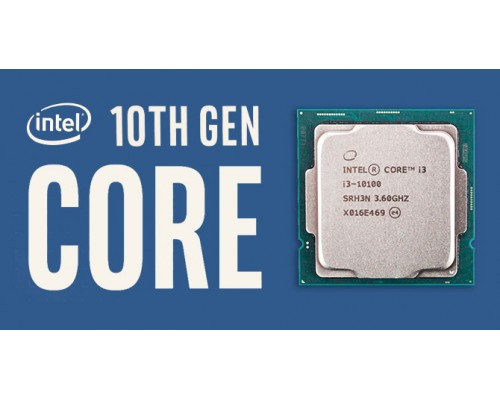Процессор Intel Core i3-10100 3,60GHz (4,30GHz) 4core HT L3-6Mb 2xDDR4-2666 HD Graphics 630 TDP-65W LGA1200 OEM