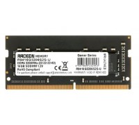 Модуль памяти DDR4 AMD 16Gb 3200MHz CL16 SO-DIMM 1,2v R9 Gamers Series Black R9416G3206S2S-UO