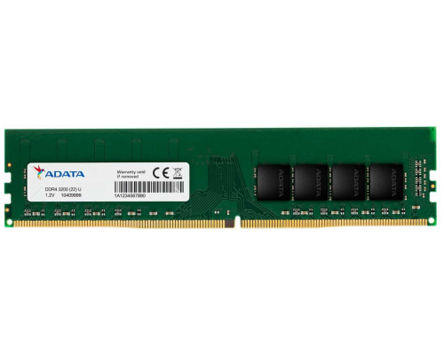 Модуль памяти DDR4 ADATA 8Gb 3200MHz CL22 DIMM 1,2v Premier AD4U32008G22-SGN