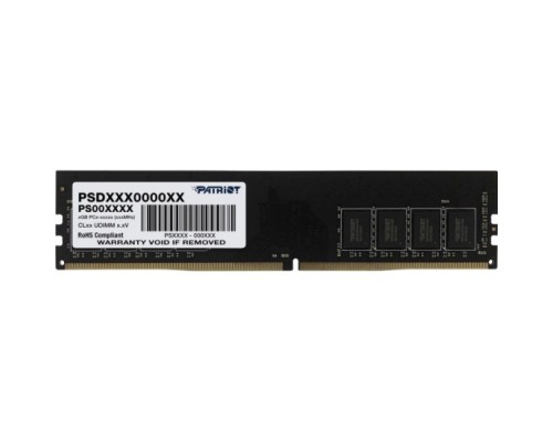Модуль памяти DDR4 Patriot 16Gb 3200MHz CL22 DIMM 1,2v Signature PSD416G320081