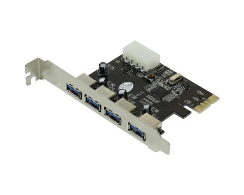 Контроллер PCI-Ex1 Orient VA-3U4PE  USB3.0 (4 внешн.)