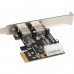 Контроллер PCI-Ex1 KS-is KS-576-L2 NEC D720200 USB3.0 (2 внешн. USBAF)
