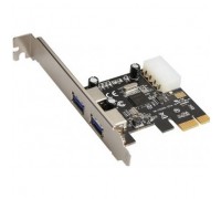 Контроллер PCI-Ex1 KS-is KS-576-L2 NEC D720200 USB3.0 (2 внешн. USBAF)
