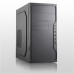 Корпус Foxline FL-733R-FZ450R-U32, mATX, fan case, 1x120mm (установлено 0), 2xUSB2.0, 2xUSB3.0, 1xAudio, черный, блок питания 450W-120mm