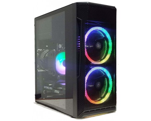 Системный блок Рубин Intel Core i3-14100F 3,50GHz (4,70GHz) 4core HT H610 DDR4-3200 16Gb SSD M.2 500Gb PCI-E4.0x4 GeForce RTX5050 8Gb mATX 550W-120mm Windows 11Pro (12351)