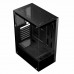 Корпус ALSEYE Spider-B Midi-Tower mATX fan case 5x120mm (установлено 5шт. с FRGB подсветкой), боковая и передняя стенка из закаленного стекла, 2хUSB2.0, 1хUSB3.0, Audio I/O, черный, без БП