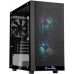 Корпус Silverstone Precision SST-PS15B-PRO Midi-Tower mATX fan case 5x120mm (установлено 3x120mm ARGB), боковые стенка из закаленного стекла, 2хUSB3.0, Audio I/O, черный, без БП