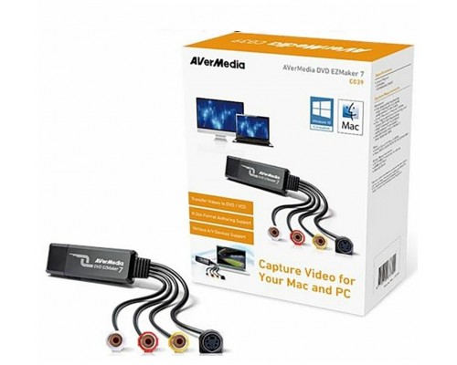 Устройство видеозахвата AVerMedia DVD EZMaker 7, внешн. (USB2.0)