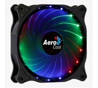 Вентилятор 120x120x25мм Aerocool Cosmo 12 RGB, 4pin Molex, 1000RPM, 23,9dbA, 26,2 CFM, RGB подсветка