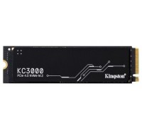 Накопитель SSD M.2 512Gb PCI-E4.0x4 Kingston KC3000 SKC3000S/512G 2280, NVMe, Write 3900MB/s, Read 7000MB/s, 400TBW